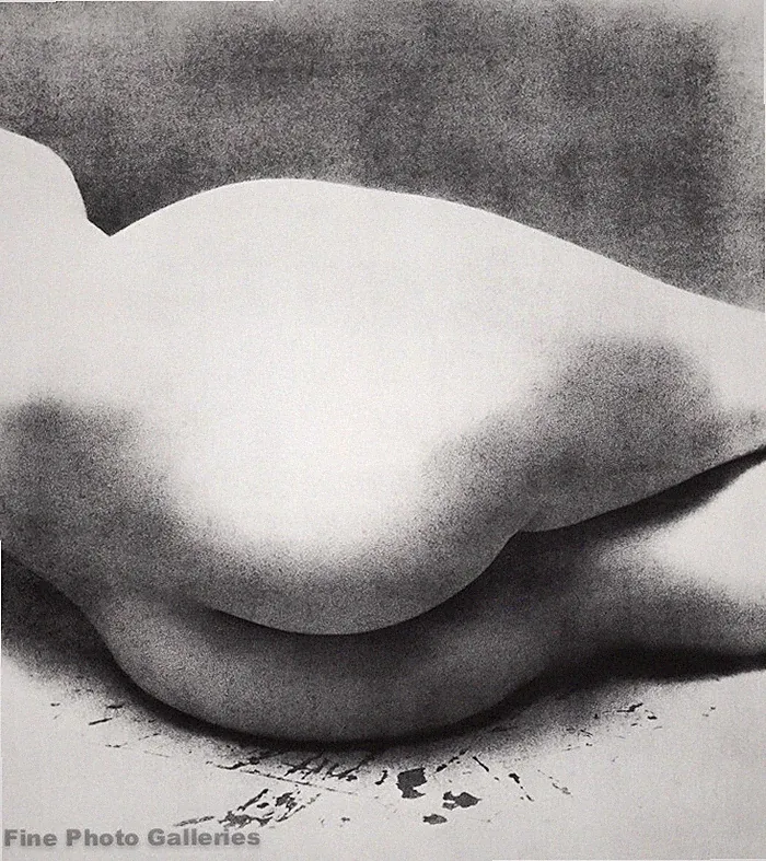 1949 Vintage Female Nude Reclining By IRVING PENN Woman Derriere Butt Photo Art
