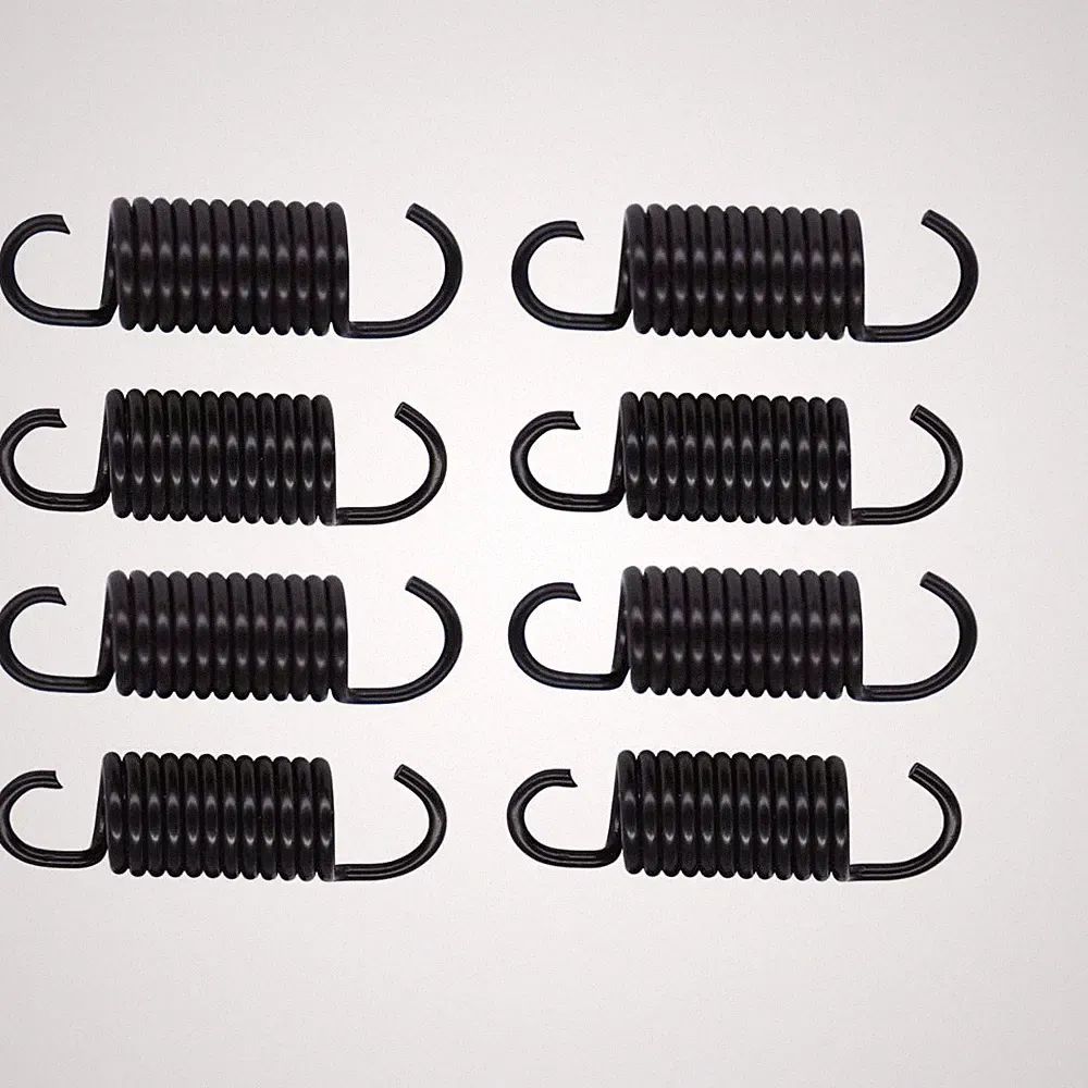 Extension Springs 2.5in Recliner Sofa Replacement Black 8 Pack
